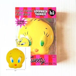 ⭐️5 For 25⭐️ Hi Peach Layne X Looney Tunes Tweety Hand-Painted Bath Bomb